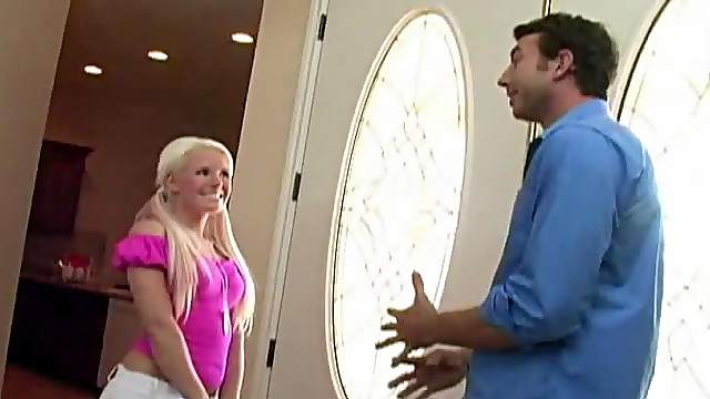 Brittany teen like big cock