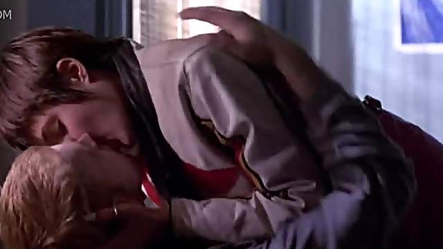Just When This Dorky Guy Was Going To Fuck Angelina Jolie The Cops Arrived