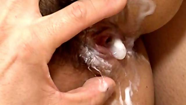 Japanese pornstar Rino Asuka gets fucked good by two lucky guys