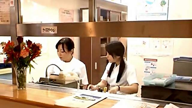 Makoto Yuki the kinky Japanese nurse enjoys rough sex