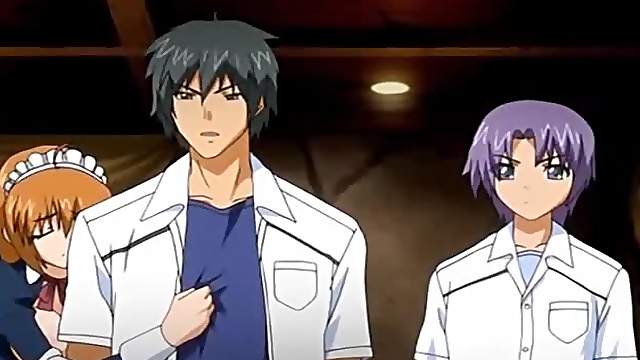 Hot Hentai video with cute redhead babe getting pounded