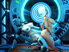Sex cyborg futa gederation 7. Super fuck system in the sci-fi lab