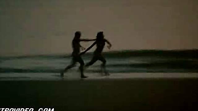 Julliette Binoche And Her Lover Running Wild and Naked In the Beach