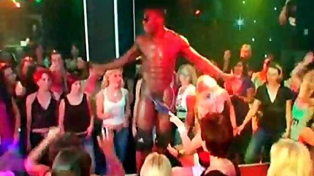 Stunning strippers show cocks at hardcore orgy