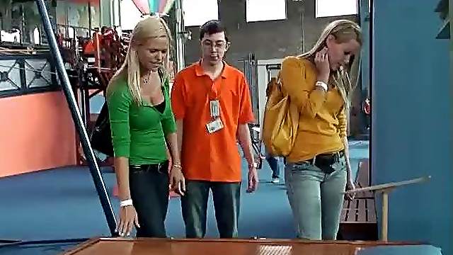 Sophie Moone and Wivien go somewhere to play darts