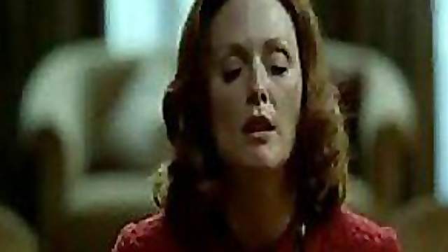 Hot Redhead Julianne Moore Fucks and Wanks a Cock in a Hot Sex Scene