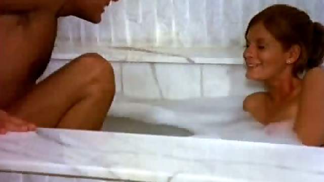 Lucky Guy Bathes Sexy Reagan Wilson