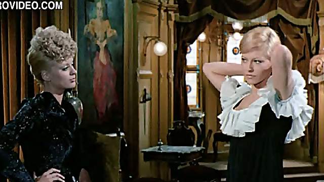Nathalie Delon and Sybil Danning in a Cock-Bursting Lesbian Sex Scene
