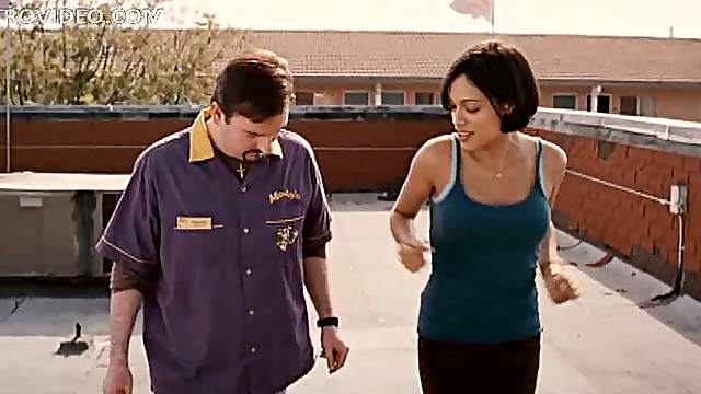 Delicious Rosario Dawson Dancing Outdoors in a Scene From 'Clerks 2'