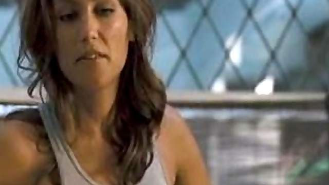 Gorgeous Jennifer Esposito Shows Her Boobs In a Hot Sex Scene