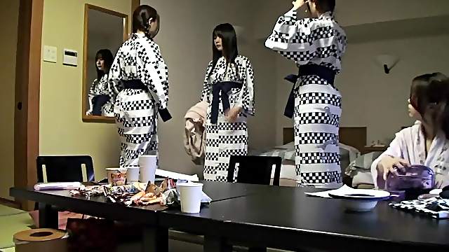 Horny milf Tsubomi gets naked with bunch of strangers