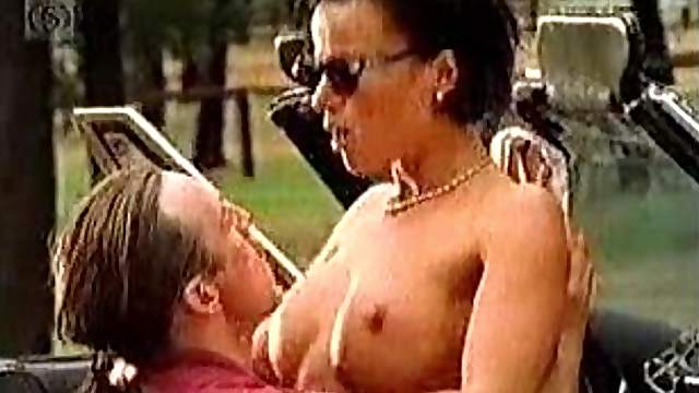 Bonerific Brunette Babe Florence Godefey Gets Fucked In a Convertible
