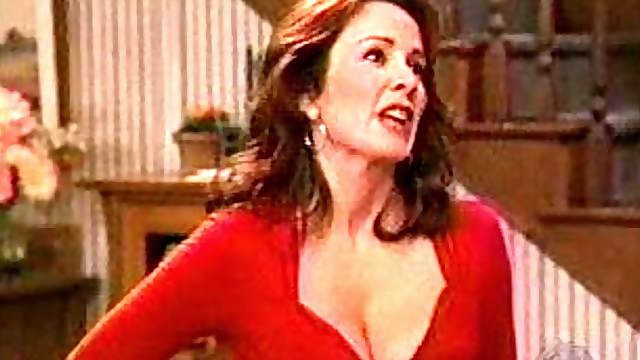 Sensual Brunette Patricia Heaton Wearing an Incredibly Sexy Outfit