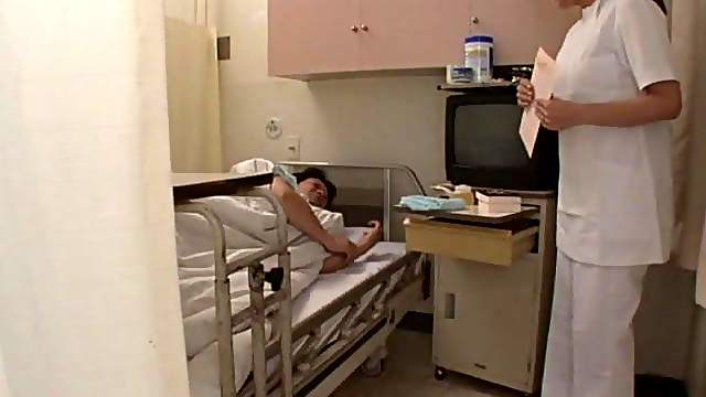 Naughty Busty Japanese Nurse Getting Fucked by Patient