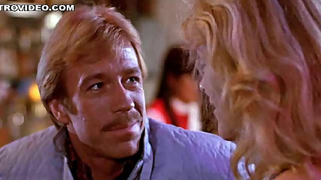 The Almighty Chuck Norris Seduces Hot Susie Hall With Just a Look