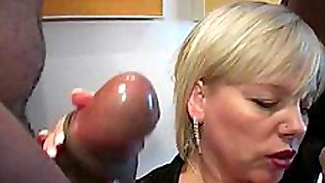 Slutty Blonde Getting All Her Holes Stuffed With Black Meat At The Same Time