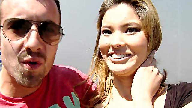 She needs a ride and a truck driver wants her pussy