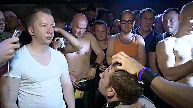 A poofter gets tortured and banged by a group of gays at a party