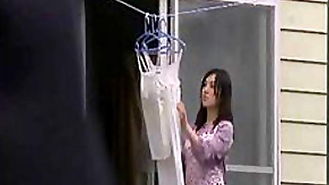 Naturally Busty Japanese MILF Gets Her Hairy Pussy Fucked Hard