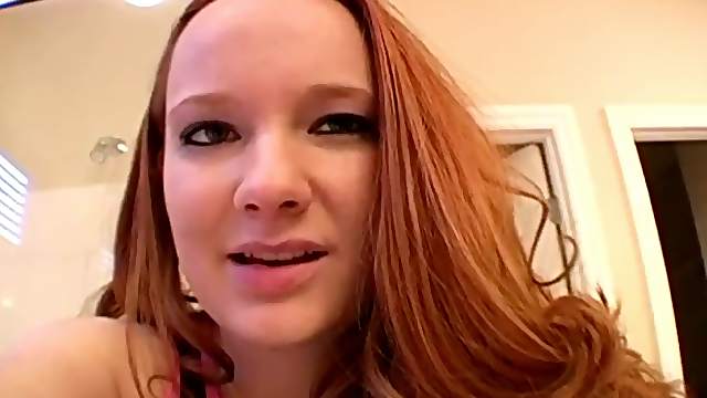 Redhead hottie toys her pussy and ass in stunning solo clip