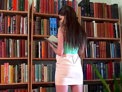 Yummy Liona Masturbates After Reading A Book In A Solo Model Clip