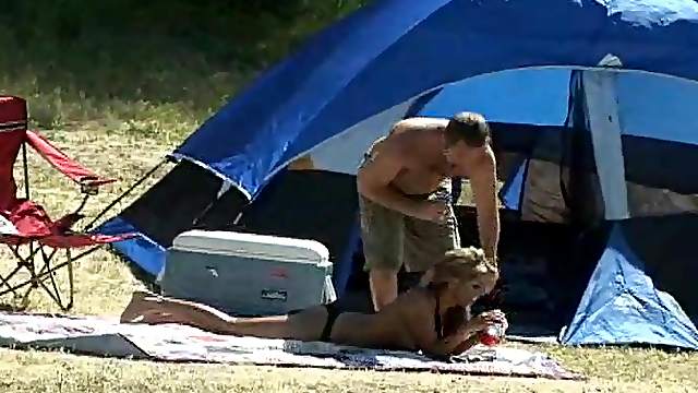 Everyday fuck at the camping with Maliana