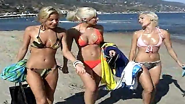 Fun on the beach and so much passion in bed