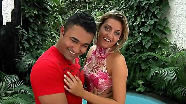 Unbelievable Pryscila Brandao Sucks A Big Cock Before Going Hardcore