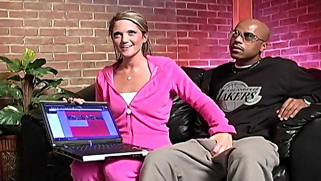 Gorgeous Spring Thomas Swallows A Black Dude's Cum With Passion