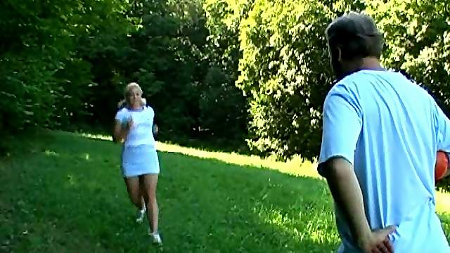 Tasty Blonde Goes Hardcore With An Older Dirty Man