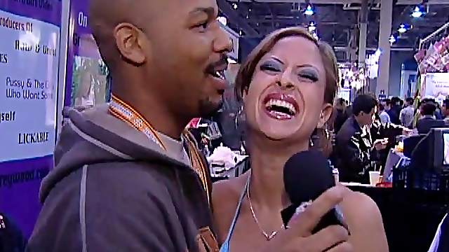Amazingly Hot Pornstars Interviewed At A Public Event