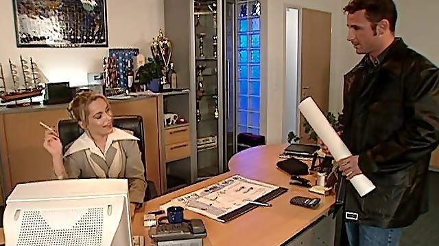 Sweet Sylvia Sun Gets Her Pussy Licked At The Office