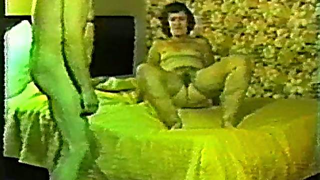 Old school homemade fuck tape featuring an amateur couple