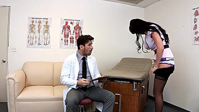 Eva Karera is fucked silly by her horny gynecoligist