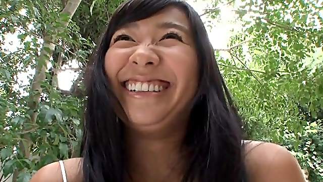 Goddess Nana Ogura Goes Really Hardcore In A MMF Outdoors