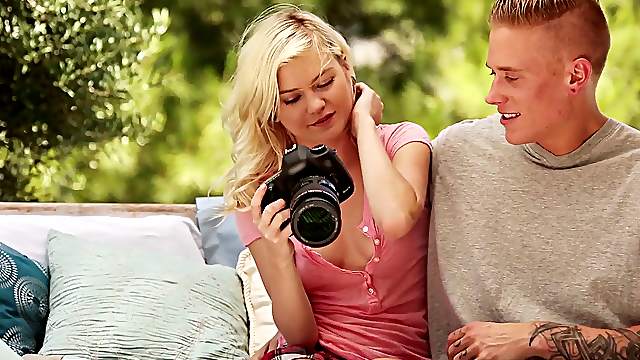 Couple's innocent love story unfolds into a hardcore outdoor reality scene