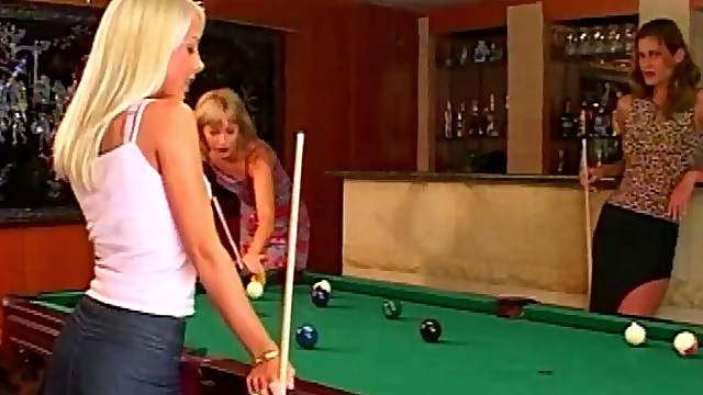 Doting lesbian pornstar with big tits gets huge dildo rammed up her wet pussy