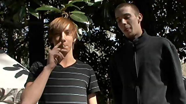 Pale teen gay dudes know how to have a good time with each other