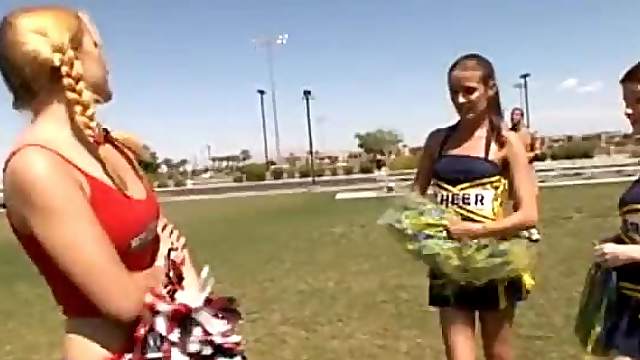 Tiny Tittied Teen Leslie Love Taking It for the Team