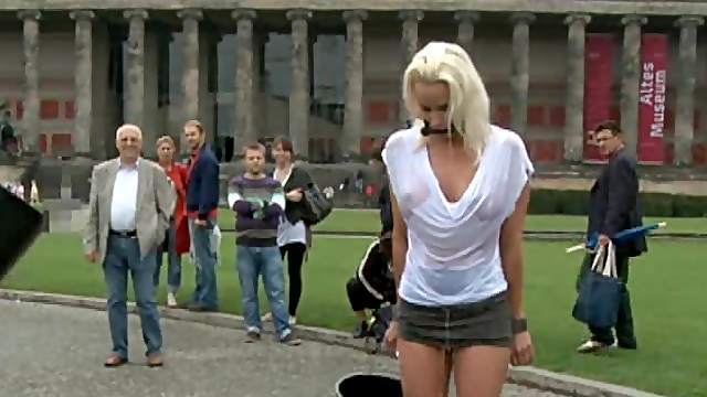Irresistible Blonde Shows Her Big Tits Before Getting A Hardcore Fuck