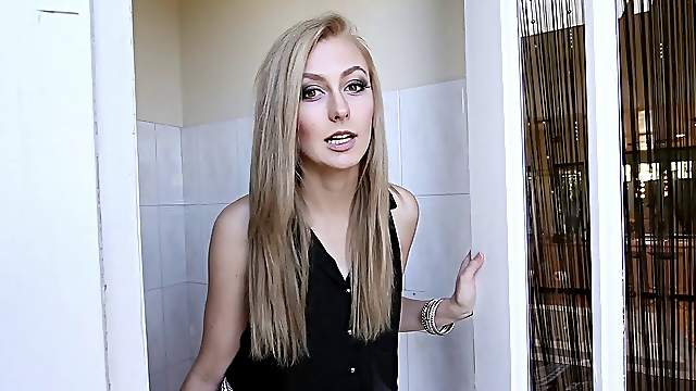 Pretty office girl Alexa Grace cums like mad all over his shaft