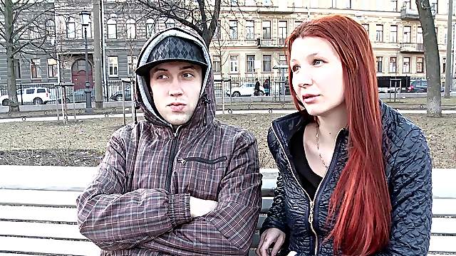 A stroll through the city gets them ready to go home and fuck
