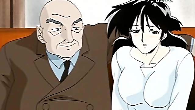 Bigboobs hentai mom hot fucked by her boss