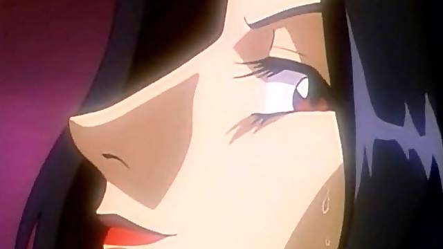Busty Japanese anime gets spider monster fucked