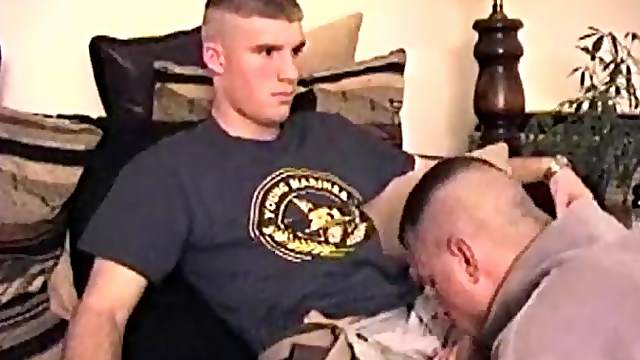 Sucking Off Straight Soldier CJ