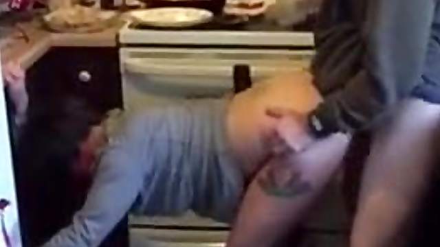 hardcore kitchen fuck