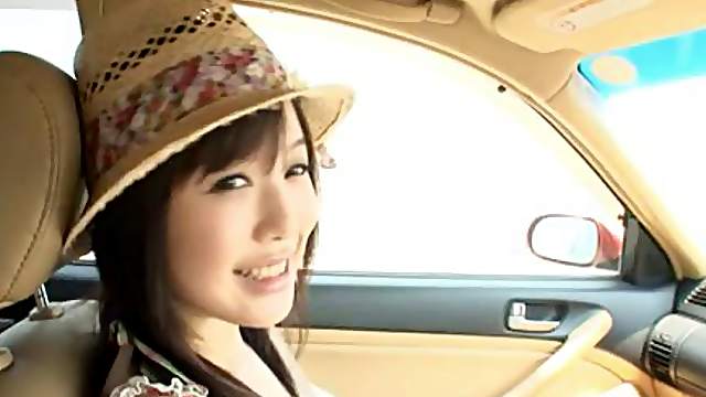 Alluring Japanese chick is curious about a pulsating boner