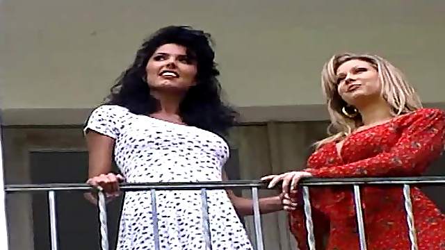 Two sassy lesbian lookers enjoy pleasuring their twats