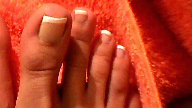 Hot Pedicure With The Hot Teen Addison