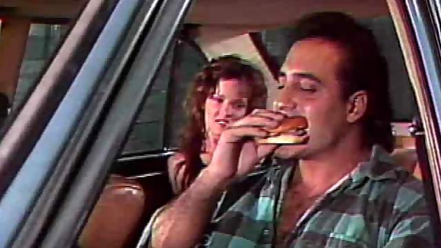 Barbara Dare masturbates in a car before a drilling session